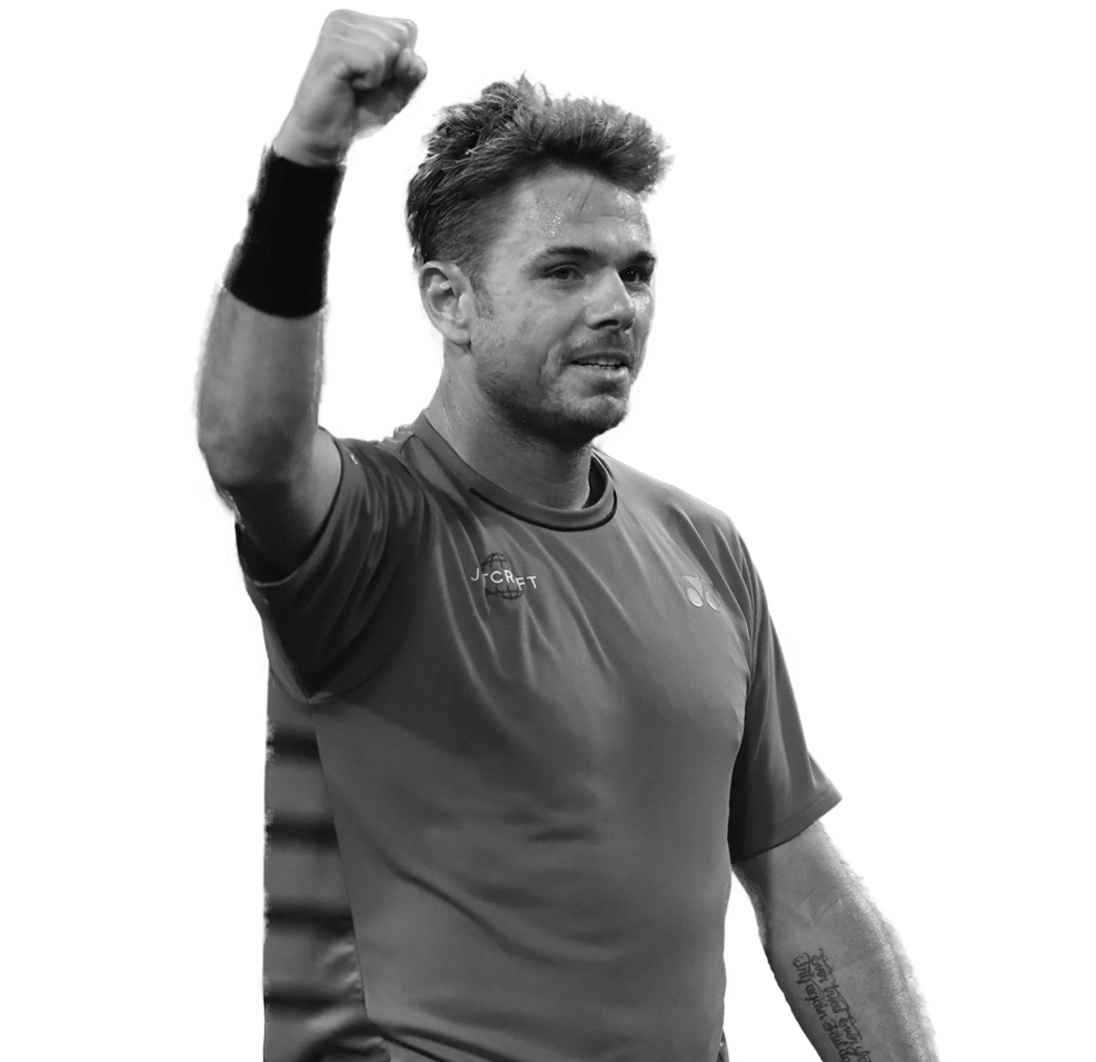 Stan The Man! Swiss tennis player Active T-Shirt by TieBreak